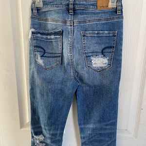 American Eagle skinny jeans high waisted